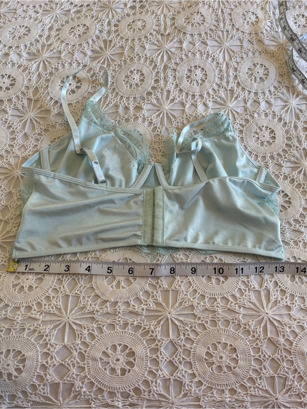 Avidlove blue teal lace bralette bra - Picture 4 of 8